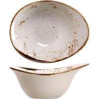 Салатник «Крафт Вайт»;фарфор;450мл;,H=75,L=180,B=140мм;белый