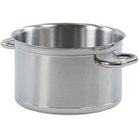 Кастрюля без крышки;сталь нерж.;34л;D=40,H=27см