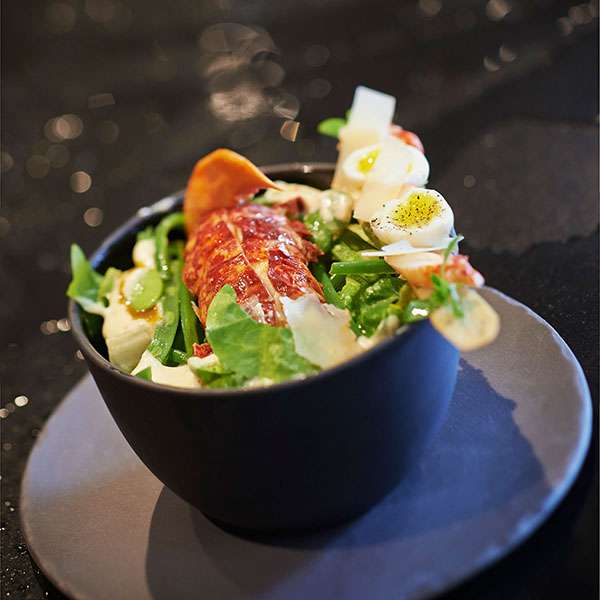 Салатник;фарфор;0,5л;D=125,H=80мм;черный