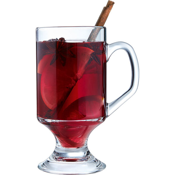 Бокал для горячих напитков «Айриш Кофе» Футид Маг;стекло;290мл;D=70/105,H=143мм;прозр.