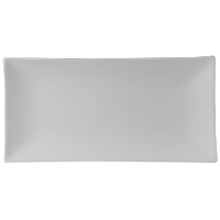 Блюдо для суши «Пати»;фарфор;,H=2,L=31,B=15см;белый