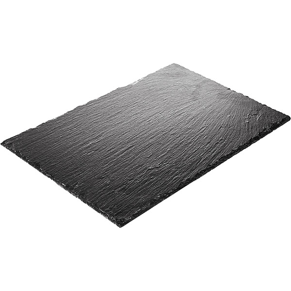 Блюдо для подачи набор[4шт];сланец натур.;,H=5,L=300,B=200мм