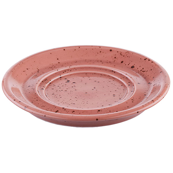 Блюдце «Лайфстиль»;фарфор;D=170,H=19мм;терракот