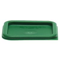 Крышка для контейнеров арт.2SFSPP, 4SFSPP;полиэтилен;,L=18,5,B=18,5см;зелен.