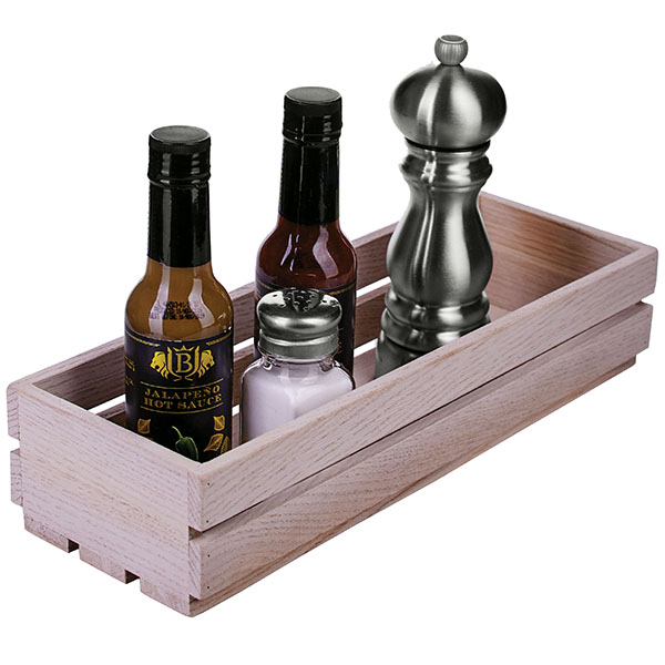 Подставка д/специй;дуб;,H=7,L=34,B=12см;бежев.