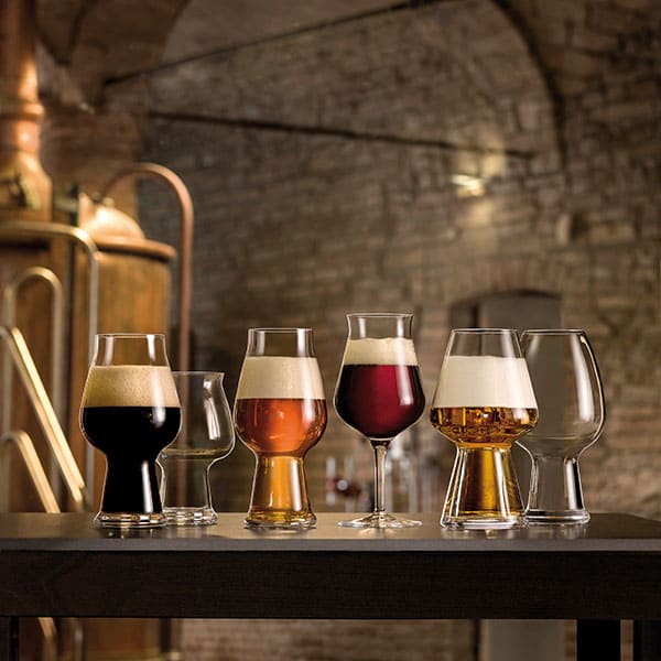 Бокал для пива «Биратэк»;хр.стекло;0,54л;D=88,H=184мм;прозр.