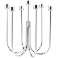 Подсвечник на 7свечей «Кима»;сталь нерж.;D=25,H=30см