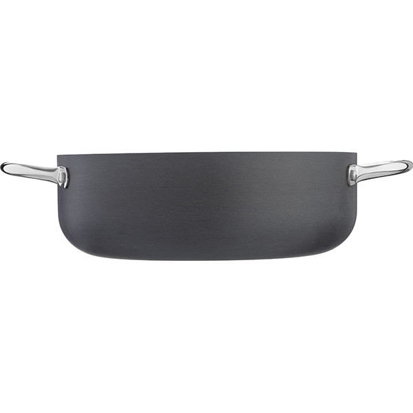 Кастрюля «Уитфорд»;алюм.литой,сталь нерж.;4,5л;D=26,H=9см;граф.,черный