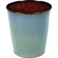 Стакан для горячих напитков;керамика;310мл;D=85,H=95мм;серый,коричнев. Стакан для горячих напитков;керамика;310мл;D=85,H=95мм;серый,коричнев.