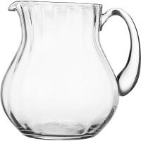 Кувшин без крышки рифленный;стекло;1,75л;D=16,6/11,H=17см;прозр. Кувшин без крышки рифленный;стекло;1,75л;D=16,6/11,H=17см;прозр.