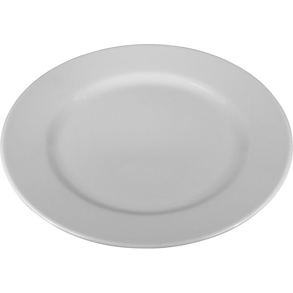 Тарелка «Тренд» мелкая;фарфор;D=22,5см;белый