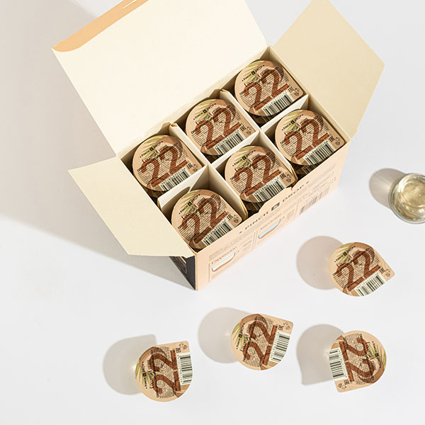 Сироп «Кокос» ароматизированный порционный Pinch&Drop[30шт];картон;15мл;,H=12,L=15,5,B=10см