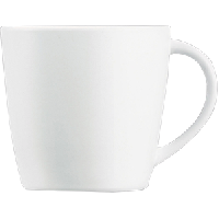 Чашка кофейная «Олеа»;фарфор;80мл;D=58,H=56мм;белый