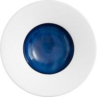 Тарелка для пасты «Абиссос»;фарфор;D=270,H=55мм;белый,синий