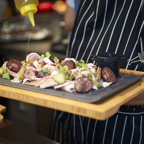 Подставка для блюда для стейка 647781,648765;бамбук;,H=20,L=375,B=280мм