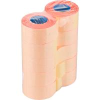 Этикет-лента 26*16/800 красная прямая (150)[10шт]