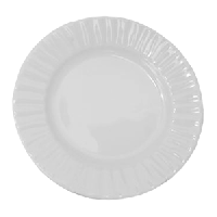 Тарелка «Нестор» мелкая;фарфор;D=190,H=15мм;белый