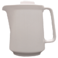 Кофейник «Кашуб-хел» с крышкой;фарфор;1л;D=10,H=16,L=17,B=10см;белый