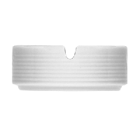 Пепельница «Карат»;фарфор;D=85,H=35мм;белый