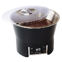 Крышка для мармита для шоколада арт.260434;пластик;D=25,4см;прозр.