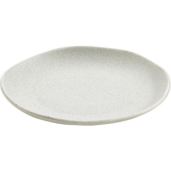 Тарелка «Рокалео Натюр» мелкая;фарфор;D=25,5см;серый