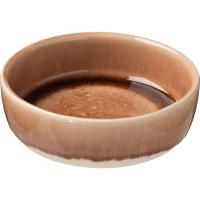 Салатник «Маррон Реативо»;фарфор;250мл;D=13,H=4см;коричнев.,бежев.