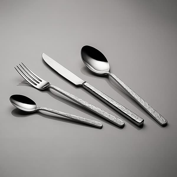 Ложка чайная «Водопад Сардиния»;хромоник. сталь;,L=14,9см;металлич.