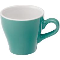 Кружка «Тулип»;фарфор;180мл;бирюз. Кружка «Тулип»;фарфор;180мл;бирюз.