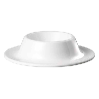 Подставка для яйца набор[4шт];пластик;D=85,H=20мм;белый