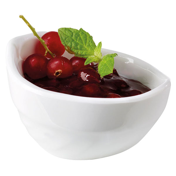 Салатник для комплимента;пластик;50мл;,H=45,L=75,B=70мм;белый