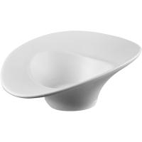 Соусник «Лис»;фарфор;75мл;,H=5,L=18,B=11см;белый,матовый