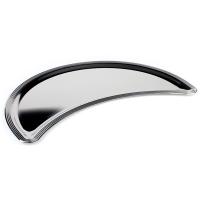 Блюдо сервировочное «Хелбмонд» полумесяц;сталь нерж.;,L=53,B=32,5см;серебрист.