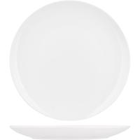 Тарелка «Коллаж» без борта;фарфор;D=200,H=22мм;белый