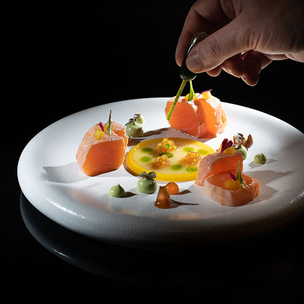 Тарелка «Ро Дизайн Бай Кевала»;керамика;D=24,5см;белый