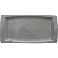 Блюдо для подачи «Мундо Артико»;фарфор;,L=36,B=18см;тем.сер.