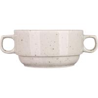 Чашка бульонная «Лайфстиль»;фарфор;390мл;D=11см;песочн.