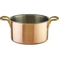 Кастрюля;сталь нерж.,медь;1,6л;D=16,H=8см
