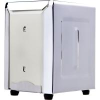 Диспенсер д/салфеток;сталь нерж.;,H=125,L=110,B=85мм;металлич.