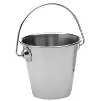 Ведро для картофеля фри «Ведро» набор[4шт];сталь нерж.;150мл;D=70,H=65мм;металлич.