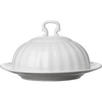 Масленка;фарфор;0,5л;белый