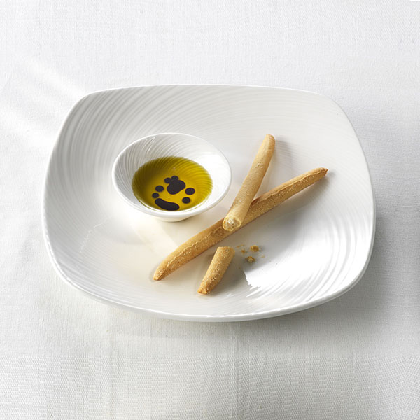 Тарелка «Спайро» квадратная;фарфор;,H=17,L=280,B=280мм;белый