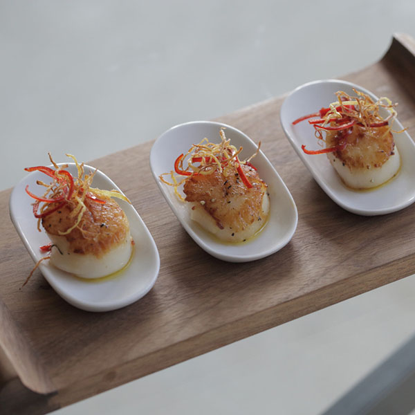 Блюдо для комплимента овальное набор[6шт];фарфор;,H=25,L=98,B=58мм;белый