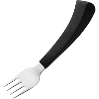 Вилка столовая д/лев.руки д/людей с огр.возм;сталь нерж.;,L=185/60,B=28мм;металлич.