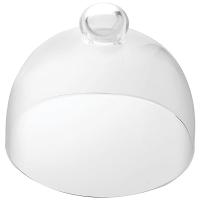 Крышка для подставки для торта «Сан Марко»;стекло;D=11,H=10см;прозр.