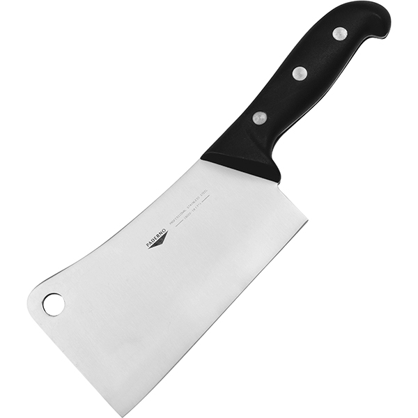 Топор для рубки мяса;сталь,пластик;,L=34,5/18,B=11см;черный,металлич.