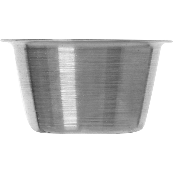Соусник большой;алюмин.;100мл;D=78,H=42мм;металлич.