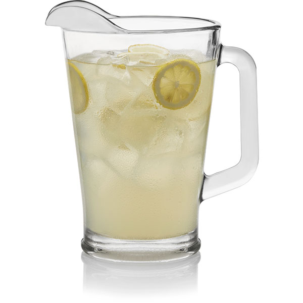 Кувшин «Питчер»;стекло;1,7л;D=110,H=240,L=170,B=3мм;прозр.