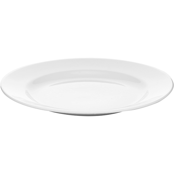 Тарелка «Монако Вайт» мелкая;фарфор;D=270,H=25мм;белый