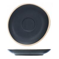 Блюдце «Галлоуэй»;керамика;D=120,H=15мм;черный