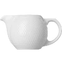 Молочник «Портофино»;фарфор;240мл;D=45,H=80,L=140,B=90мм;белый